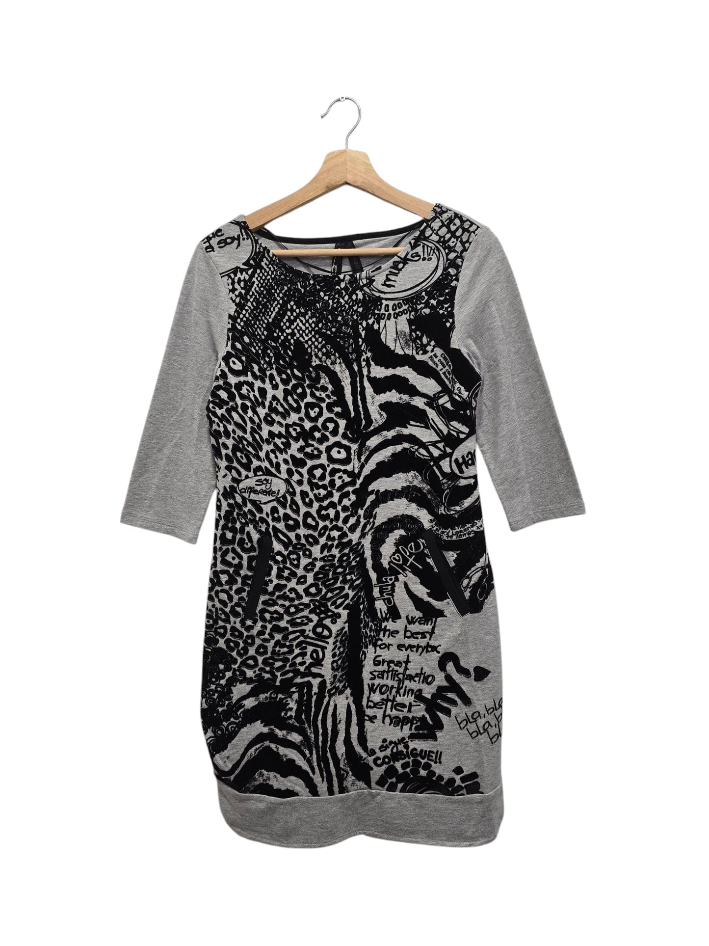 Vestido MIDI Desigual | S